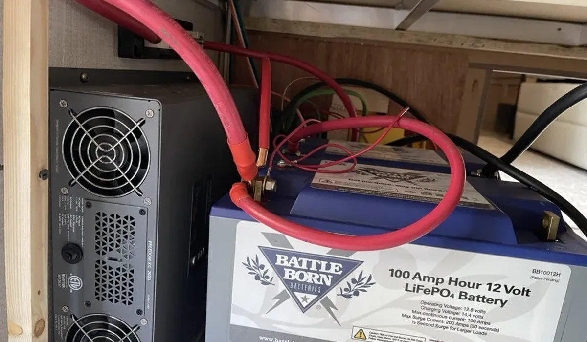 RV battery service